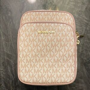 Michael Kors Blush Monogram crossbody